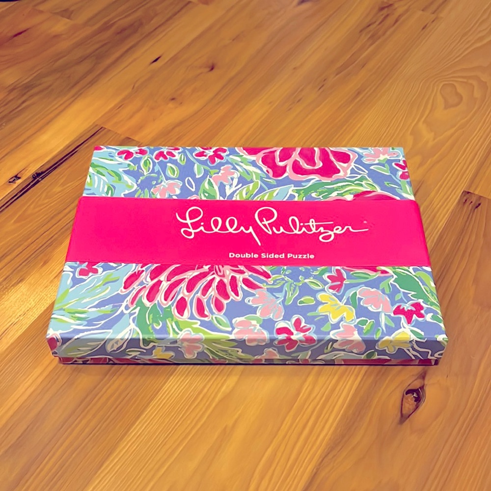 Lilly Pulitzer double sided puzzle